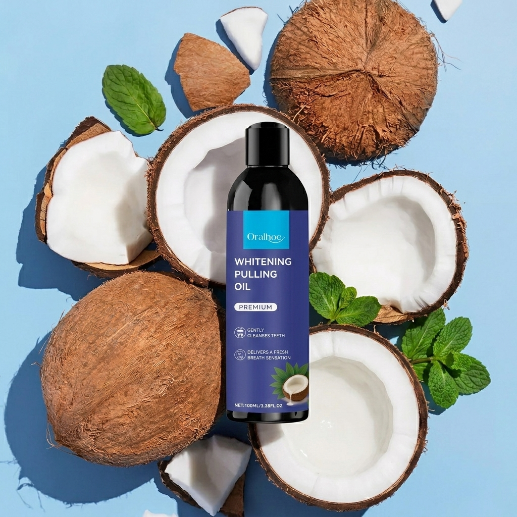 COCOWHITE™ – Професионално Oil Pulling Избелване за 7 Дни